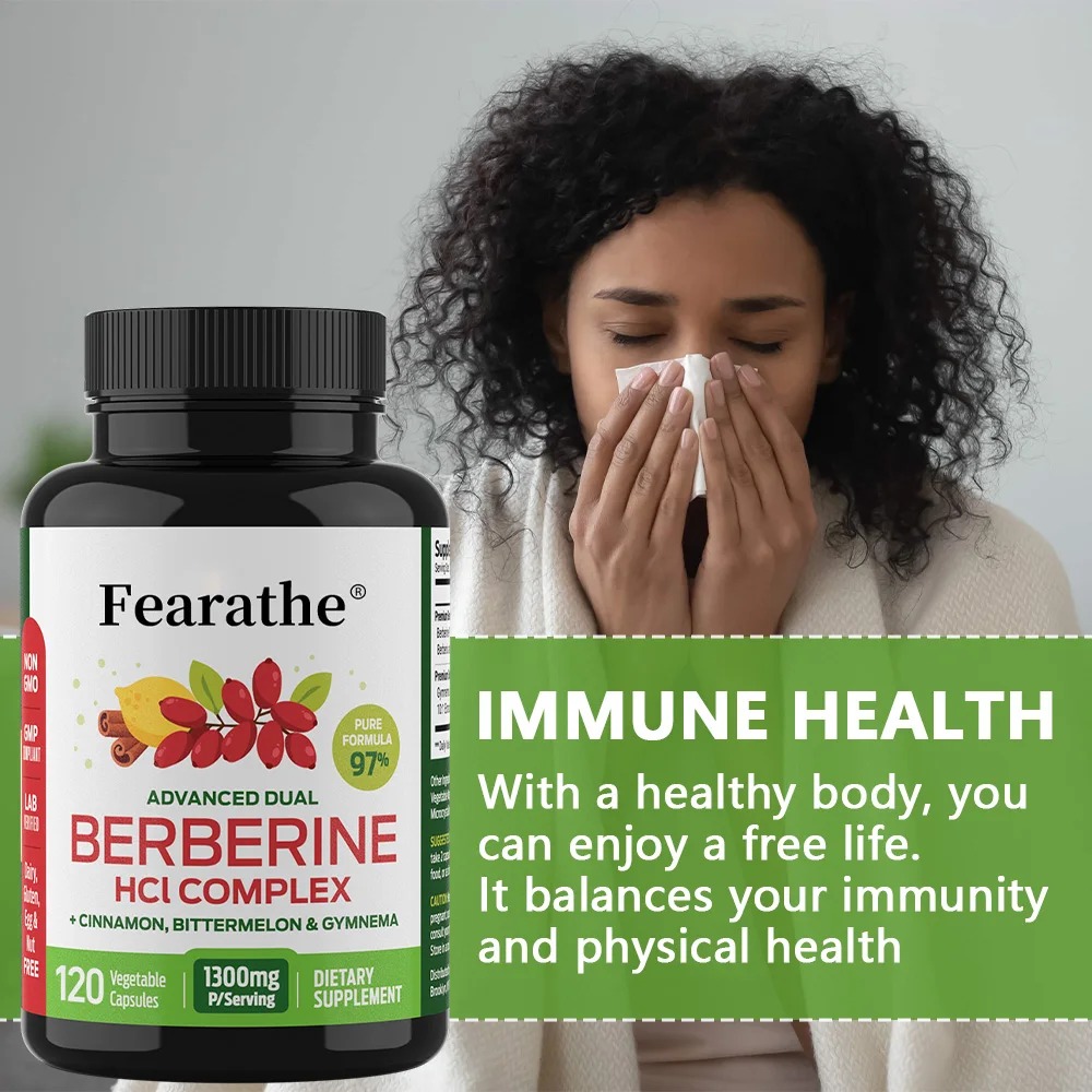 Berberine HCl with Ceylon Cinn - مراجعة Berberine Hcl Capsule وسعره