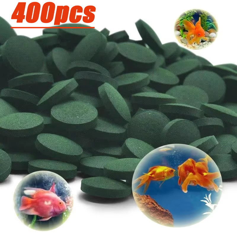 50-400 Pcs High Purity Spiruli - مراجعة Spirulina Tablet Organic وسعره