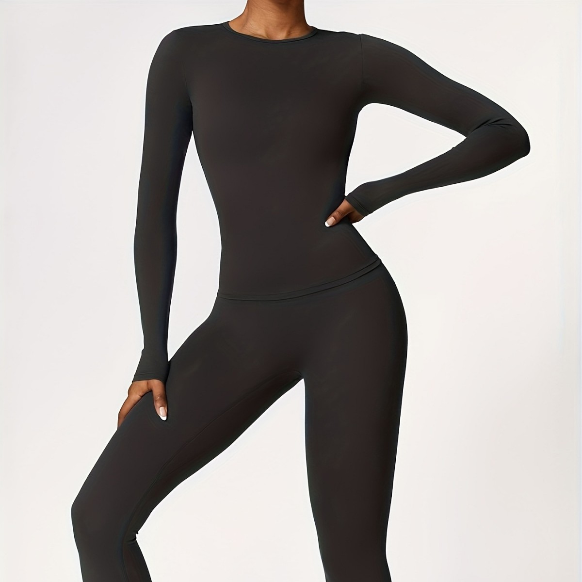 Tight-fitting yoga suit slim l - مراجعة Fitness & Nutrition Lab وسعره