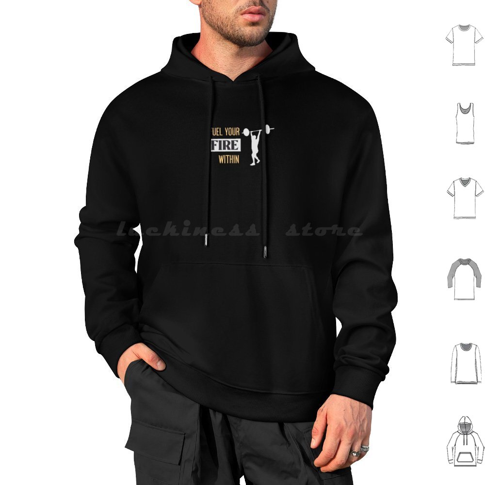 Fuel Your Fire Within Hoodie C - مراجعة Fuel Fitness & Nutrition Oakbank وسعره