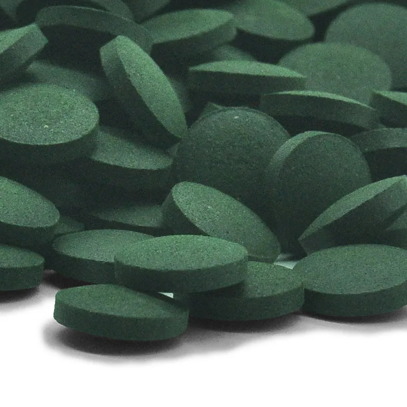 50-1000pcs High Purity Spiruli - مراجعة Spirulina Tablet Organic وسعره