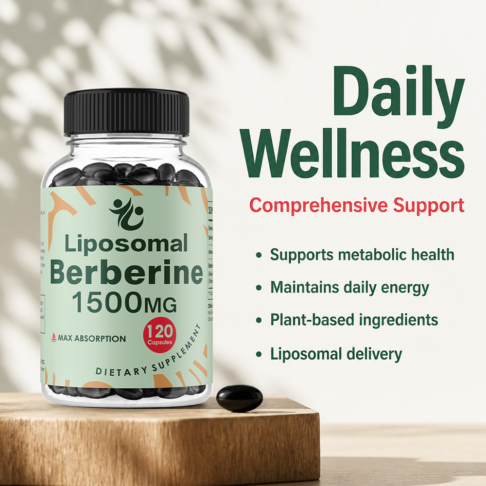 Liposomal Berberine HCL - 1500 - مراجعة Berberine Hcl Capsule وسعره