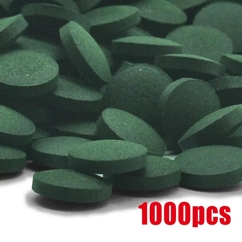 100/500/1000Pcs High Purity Sp - مراجعة Spirulina Tablet Organic وسعره