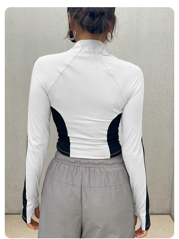 Yoga Clothes Stand Up Collar J - مراجعة Fitness & Nutrition Lab وسعره
