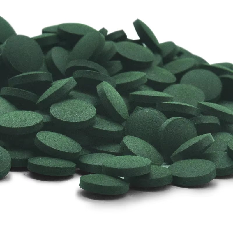 100-3000pc High Purity Spiruli - مراجعة Spirulina Tablet Organic وسعره