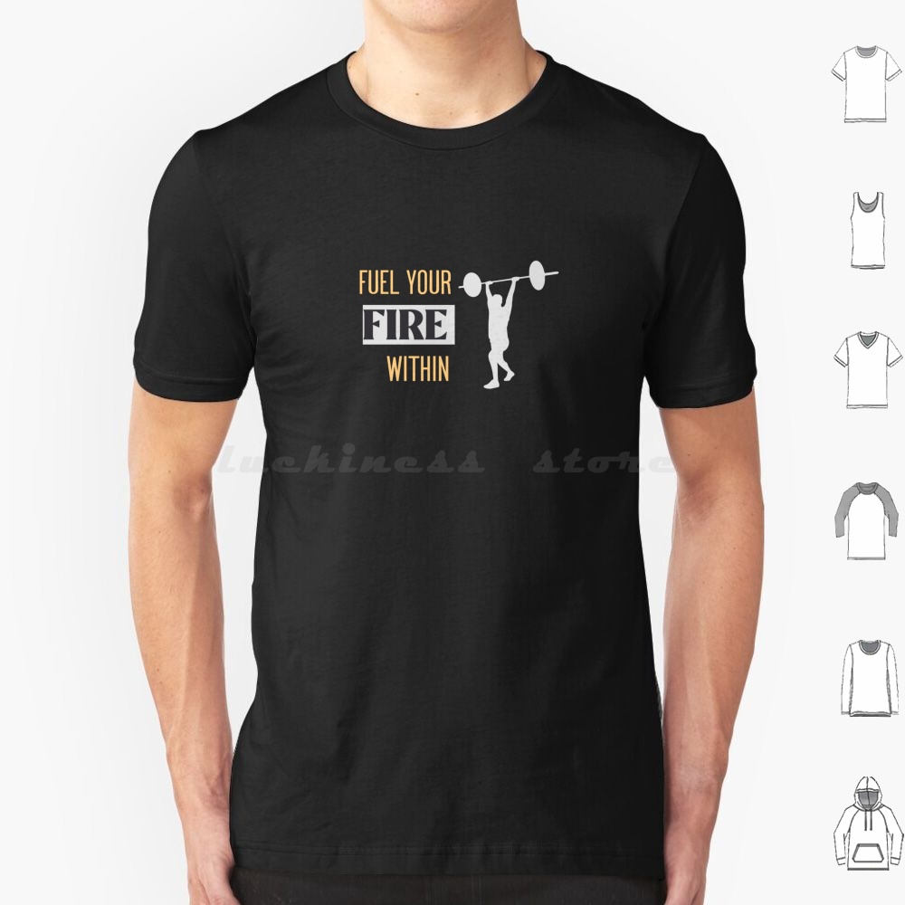 Fuel Your Fire Within T Shirt  - مراجعة Fuel Fitness & Nutrition Oakbank وسعره