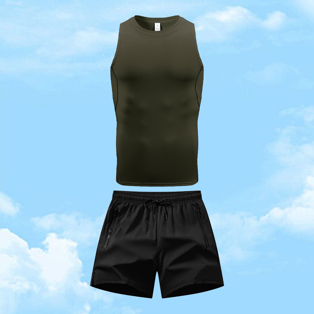 Men's Casual Sportswear Set Qu - مراجعة Fitness & Nutrition Lab وسعره