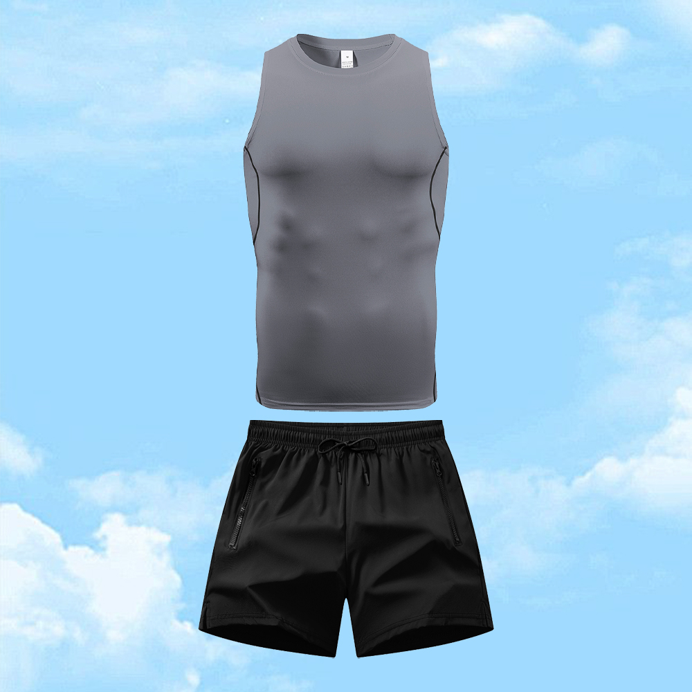 Men's Casual Sportswear Set Qu - مراجعة Fitness & Nutrition Lab وسعره