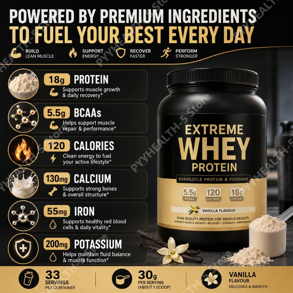 Vanilla Whey Protein Powder 2. - مراجعة Fitness Nutrition Whey Protein وسعره