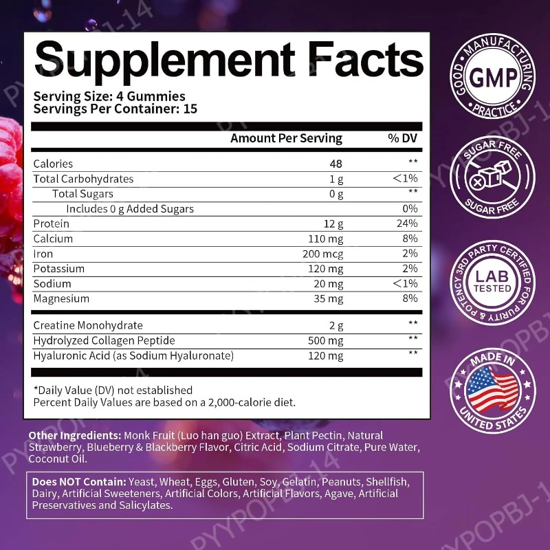 Protein Gummies with Whey Crea - مراجعة Fitness Nutrition Whey Protein وسعره