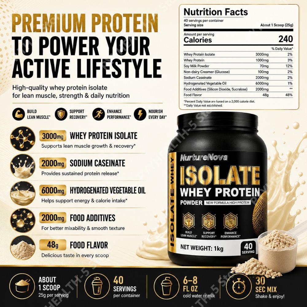 Isolate Whey Protein Powder 1k - مراجعة Fitness Nutrition Whey Protein وسعره