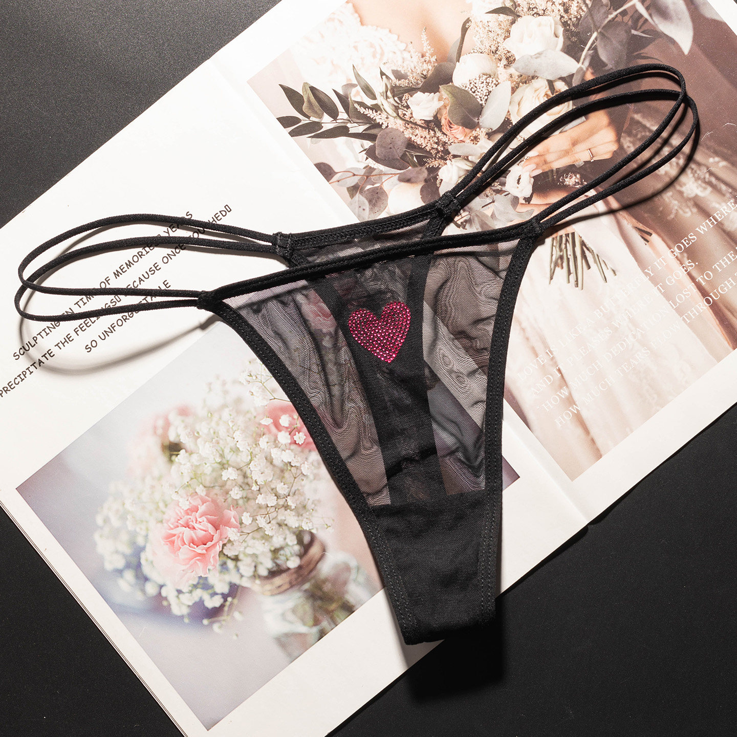 Lace Mesh Women Briefs Sexy Th - مراجعة Fitness & Nutrition Lab وسعره