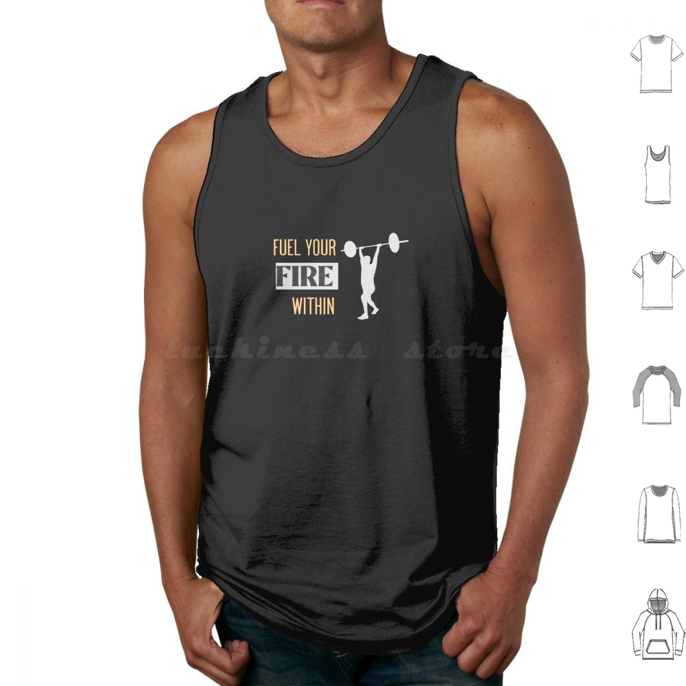Fuel Your Fire Within Tank Top - مراجعة Fuel Fitness & Nutrition Oakbank وسعره